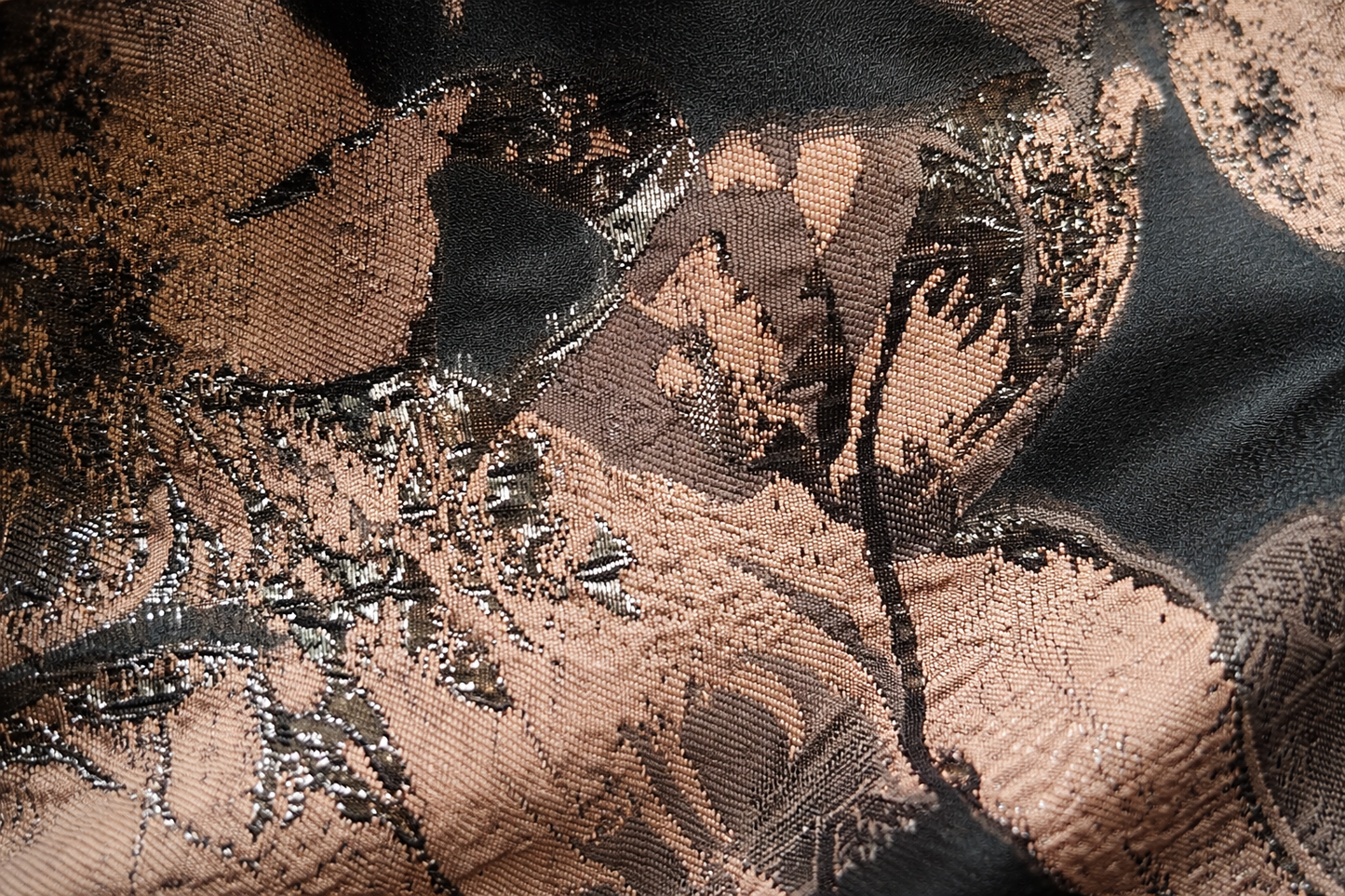 Cocoa Noir Organza Dress